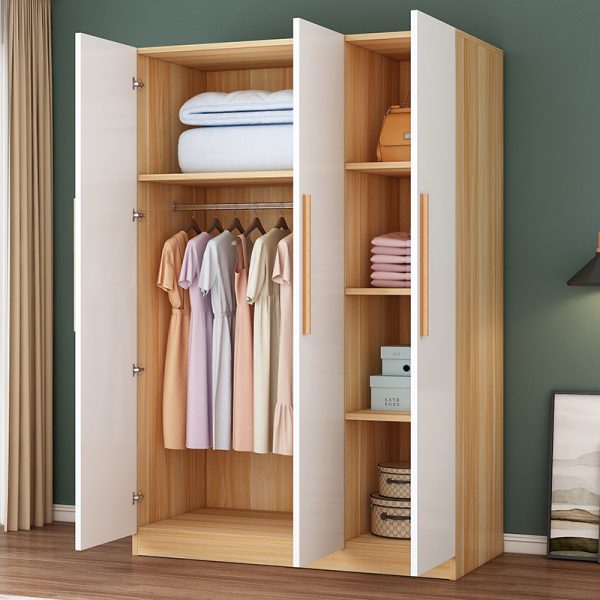 Economical Solid Wood Wardrobe for Bedroom - Image 4