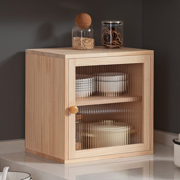 Modern Side Cabinet Storage Rack - Image 2