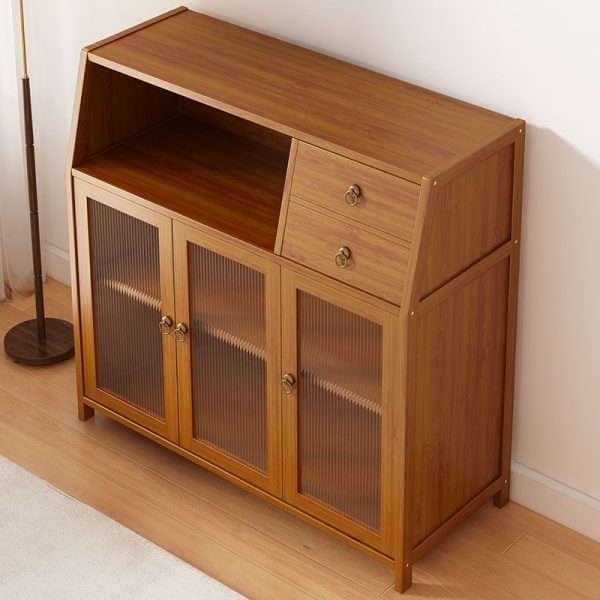 Nordic Style Kitchen Sideboard Wine & Tea Cabinet - Image 2