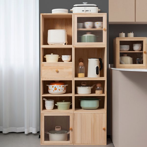 Modern Side Cabinet Storage Rack